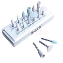 Kit de finition et de polissage des composites CA (12 pcs)