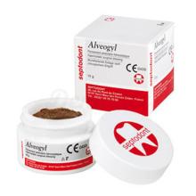 Alveogyl: Penso alveolar hemostático (frasco de 10 g)