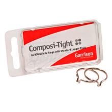 Composi-Tight Gold: Anéis de Aço Inoxidável (3 uds)