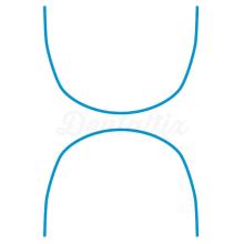 Arco de Memória Super Elástico Ni-Ti para Ortodontia (10 un.)