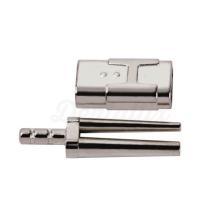 BI-V-Pin Niquelado: Perno Dental con Tapones de Goma