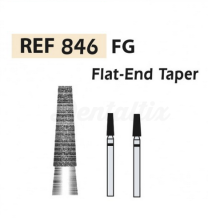 Fresa diamantata piatta conica FG 846 (5 unità)