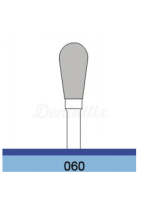 Fresa 239 de Carboneto de Tungsténio PM em forma de Pera