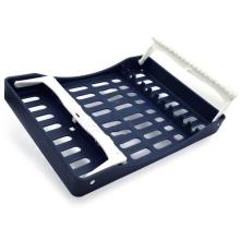 Bandeja de Plástico Azul para 10 Instrumentos
