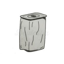 Sac filtrant en microfibres homologué