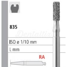 Fraise diamantée 835 RA cylindrique plate (6 pcs)