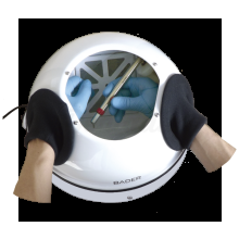 Chambre de travail et microjet/collecteur de particules