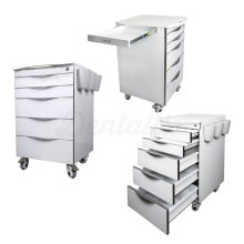 Dental cabinet trolley