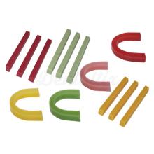 Cires à mordre avec creux dans la partie inférieure
