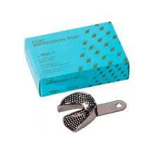 Portaimpronte pediatriche in nichel perforate COE
