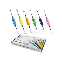 Set d'instruments Colori Silicone Grip pour composite (6 unités)