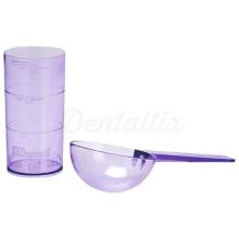Cuchara y Vaso Medidor para Alginato
