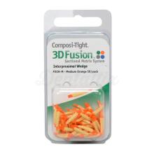 Composi-tight 3D Fusion: Cunhas de Plástico com Silicone (50 pcs)