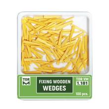 Cunhas Dentárias de Madeira (100 pcs)