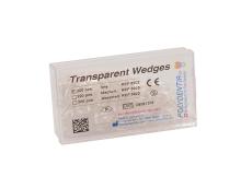 Transparent Thin Wedges (200 pcs)