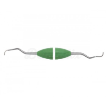 Universal Curette: Manual Periodontics Instrument with Silicone Handles