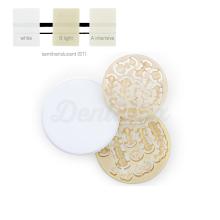 DIMA Zirconia Discos CADCAM: Discos de Zirconia para Fresadora CAD CAM (98.5 mm Ø)