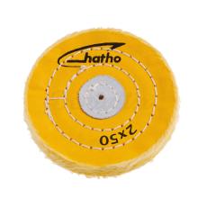 Hatho: Disco de Algodón Amarillo (50 hojas)