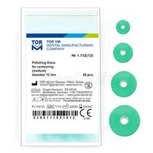 Dischi abrasivi di lucidatura dentale 12 mm (40 pz)
