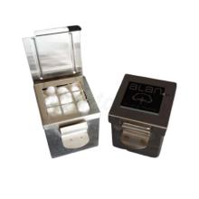 Dispensador de Pellets de Aço Inoxidável