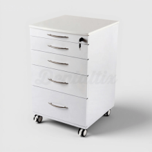 Carrello per Clinica Dentale con 5 Cassetti