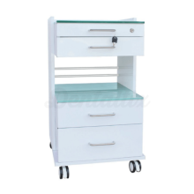 Carrello per Clinica Dentale con Doppio Piano