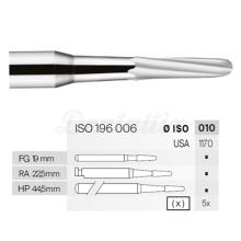 Fresa E0149 de Carburo de Tungsteno FG Cónica Redondeada (5 uds)