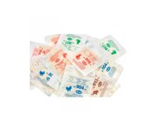 Elásticos ortodônticos leves (10 sacos de 100 unidades)