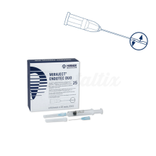 Miraject Endotec Duo - Irrigação Dupla com Agulhas Saída 27G 0,4 x 25 mm (25u)