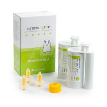 Estesil H2Top Monofásico: Silicone para Impressão Dentária (2 x 380 ml)