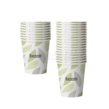 Natura: Vasos de papel crudo (185 ml x 1.000 uds)