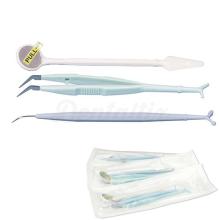Kits de Exploração esterilizáveis Esterilizados (Espelho, Sonda e Pinça) 10ud