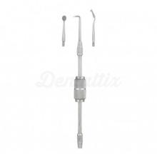 Extracteur de bridges et couronnes en acier inoxydable - 16,5 cm