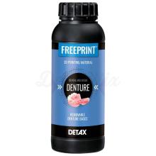 FreePrint Denture: Resina para Prótesis Dentales Rosa-Transparente