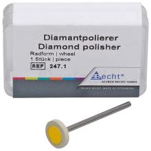 Pulidor de Diamante en Forma de Llama HP de Grano Fino (4 x 13 mm)