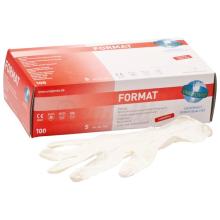 FORMAT: Luvas de nitrilo sem pó (100 pcs)