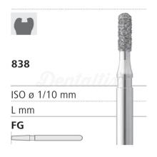 Fresa 838 de Diamante FG Cilindro Redondeado (6 uds)
