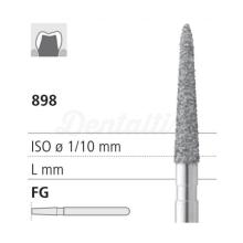 Fraise diamantée 898 FG torpille (6 pcs)