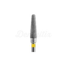 Fresa in carburo di tungsteno PM con taglio incrociato arrotondato e rastremato 200