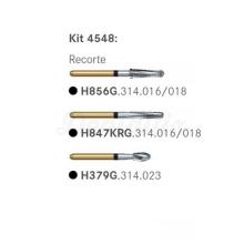 Fresa H847KRG in carburo per clinica (5 pz.)