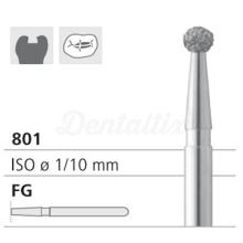 Fresa 801 Diamante Bola FG (6 uds)