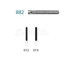 Fraises 8882.314 Diamantées Cylindrique Arrondie FG (5 unités)