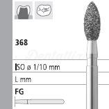 Fresa 368 de Diamante FG Bola de Rugby (6 un.)