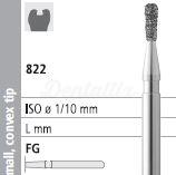 Fresa 822 de Diamante FG Pera (6 un.)