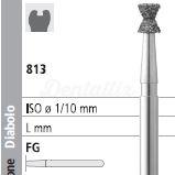 Fresa 813 de Diamante FG Cone Duplo (6 un.)