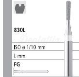 Fraise diamantée 830L FG poire longue (6 pcs)