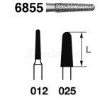 Frese 8855.314 diamantate . Diamond Conical Round FG (unità)