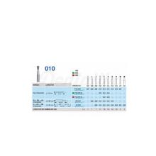 Fraise diamantée 835 pour FG cylindrique plate courte (5 pcs)