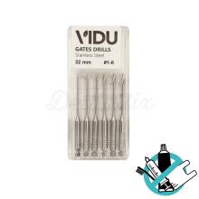 Fresas Gates de Endodontia 32 mm (6 pcs)