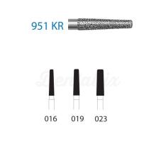 Fresa Cónica Plana 951KR Diamante para FG (5 uds)